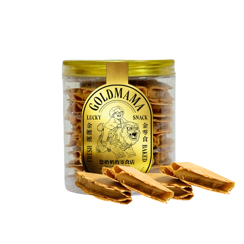 花生娘惹鸡蛋饼 Peanut Butter Nyonya Kuih Kapit ( M )